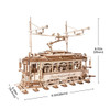 Classic City Tram 3D Wooden Puzzle Classic City Tram 3D Wooden Puzzle