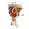Wooden Flower Bouquet 3D Wooden Puzzle Wooden Flower Bouquet 3D Wooden Puzzle
