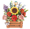 Robotime Wooden Flower Box - Wood Bloom Craft ROETW02H