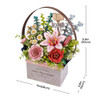 Wooden Flower Basket DIY 3D Puzzle Wooden Flower Basket DIY 3D Puzzle