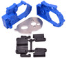 RPM R/C Products HYBRID GEARBOX HOUSING & REAR MOUNTS (BLUE) - TRAXXAS 2WD RPM73615