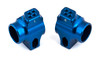 B6 Factory Team Blue Aluminum Rear Hubs B6 Factory Team Blue Aluminum Rear Hubs