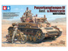 1/35 German Tank Panzer IV Ausf.F & Motorcycle Model Set 1/35 German Tank Panzer IV Ausf.F & Motorcycle Model Set