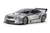 Tamiya 1/10 RC 2002 Mercedes-Benz CLK AMG Racing Version TT02 Silver TAM47493-A