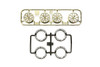 JR PL Tire/Plated Wheel Set, Gold Plated (Y-Spoke) JR PL Tire/Plated Wheel Set, Gold Plated (Y-Spoke)