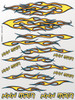 XXX Main Racing Flammable Sticker Sheet XXXS027