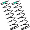 X-Gear 13mm Buggy Rear Springs, 2X Hard 9.25T Green X-Gear 13mm Buggy Rear Springs, 2X Hard 9.25T Green