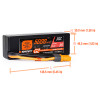11.1V 5000mAh 3S 30C Smart G2 Hardcase LiPo Battery: IC5