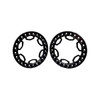 Reef's RC 1.9 "SHIELD" Beadlock Ring (Black) (2) SEHREEFS257