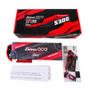7.4V 5300mAh 2S 60C G-Tech Smart Lipo: Deans