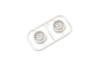 Kyosho Multi Wheel N/Offset 2.5 (White/AWD/2pcs.) KYOMDH100W-N25B