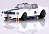 AFX Racing Mustang GT350R - 1965 Wht/Blu Miles AFX22125