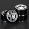 Power Hobby Power Hobby - 1.0”Axial SCX24 C10 Jeep Deadbolt Aluminum Beadlock PHBPHSCX2409SILVER