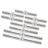 1UP Racing - Pro Duty Titanium Turnbuckle Set - AE TC8 - Raw Finish