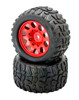 Power Hobby - Powerhobby Raptor XL Belted Tires / Viper Wheels (2)