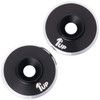 1UP Racing 7075 LowPro Wing Washers, M3, Black Shine, 2pcs 1UP820021