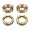 Hot Racing - 3.6g Brass Wheel Weights, SCX30