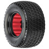 1/10 Array Clay Rear 1.7"/2.2" Dirt Oval Tires (2)