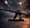 GoatGuns - 1/3 Scale Diecast AR15 Skeleton Model, Black