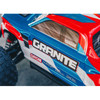 1/18 GRANITE GROM 4X4 RTR Brushed Monster Truck (Battery & Charger Included), Blue