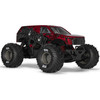 1/10 GORGON 223S 2WD RTR Brushless Monster Truck, Red/Black