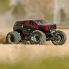 1/10 GORGON 223S 2WD RTR Brushless Monster Truck, Red/Black