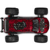 1/10 GORGON 223S 2WD RTR Brushless Monster Truck, Red/Black