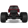 1/10 GORGON 223S 2WD RTR Brushless Monster Truck, Red/Black