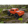 1/24 SCX24 Dodge Power Wagon 4X4 RTR Brushed Rock Crawler (Battery & Charger Included), Orange