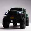 1/24 SCX24 Dodge Power Wagon 4X4 RTR Brushed Rock Crawler (Battery & Charger Included), Green
