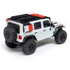 1/30 SCX30 Jeep Wrangler JLU 4X4 RTR Brushed Rock Crawler (Battery & Charger Included), White