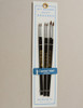 Atlas Brushes Red Sable Brush Set, 6pcs, Sizes 1, 2, 3 ABS30-6PS