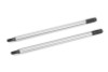 Corally Shock Shaft - 66mm - Rear - Steel - 2 pcs: Dementor, COR00180-164
