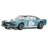 AFX Racing 1965 Shelby Mustang GT350R Donohue Blue/White Slot Car AFX22071