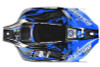 Polycarbonate Body, Asuga XLR, Painted Blue, Cut