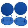 DE Racing Gambler Snap-In Mud Plugs (Blue) DERGMPB