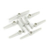Micro Servo Arms XL (Grey) for JR 241, JR281, Spektrum DS821 Micro Servo Arms XL (Grey) for JR 241, JR281, Spektrum DS821