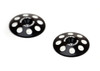 Exotek Racing 1/8 Black XL Wing Buttons 22mm (2) EXO1665BLK