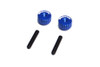 Exotek Racing Twist Nuts For M3 Thread, Med Blue EXO1191MB