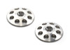 1/8 Titanium XL Wing Buttons 22mm (2) 1/8 Titanium XL Wing Buttons 22mm (2)
