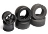 Twister Pro Drag Tire & Wheel Set w/ Firm Foam, 1 pair