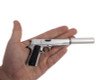 Mini 1911 Suppressor, Silver, for 1911 Models Mini 1911 Suppressor, Silver, for 1911 Models