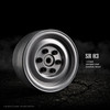 Gmade 1.9 SR03 Beadlock Wheels (Semigloss Silver) (2) GMA70182