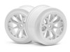 HPI Racing 8-Shot Jumpshot SC Wheel (White/2pcs) HPI116741