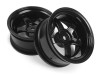 Work Meister S1 Wheel Black 26mm (6mm OS/2pcs) Work Meister S1 Wheel Black 26mm (6mm OS/2pcs)