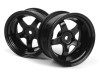 Work Meister S1 Wheel Black 26mm (6mm OS/2pcs) Work Meister S1 Wheel Black 26mm (6mm OS/2pcs)