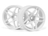 HPI Racing Kansei Astro Wheels White 6mm Offset 26mm (Pr) HPI160949
