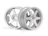 TE37 Wheel 26mm Matte Chrome (3mm Offset) TE37 Wheel 26mm Matte Chrome (3mm Offset)