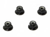HPI Racing Flanged Lock Nut M5 (Black/4pcs) HPIZ682