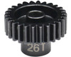 Hot Racing 26T Steel 32P Piniion Gear, 5mm Bore HRANSG3226